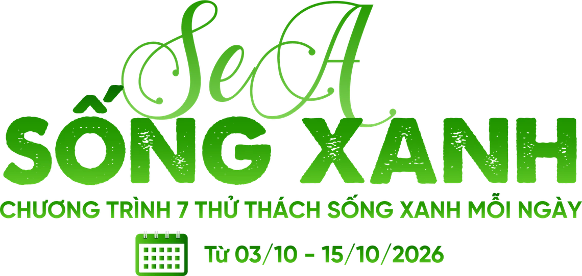 SeA Sống Xanh – Chương trình 7 thử thách sống xanh mỗi ngày, từ 03/10 đến 15/10/2026